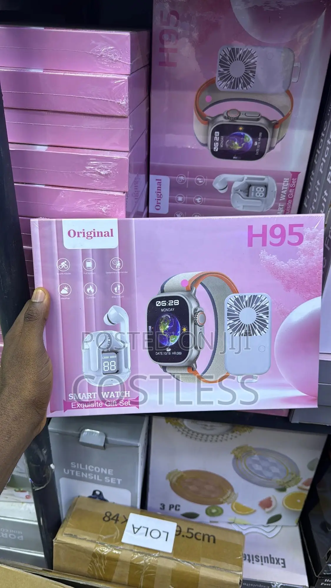 Ultra Suit Smartwatch for Ios/Android With Gift