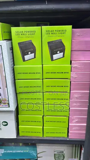 Solar Powered Led Wall Light- Motion Sensor