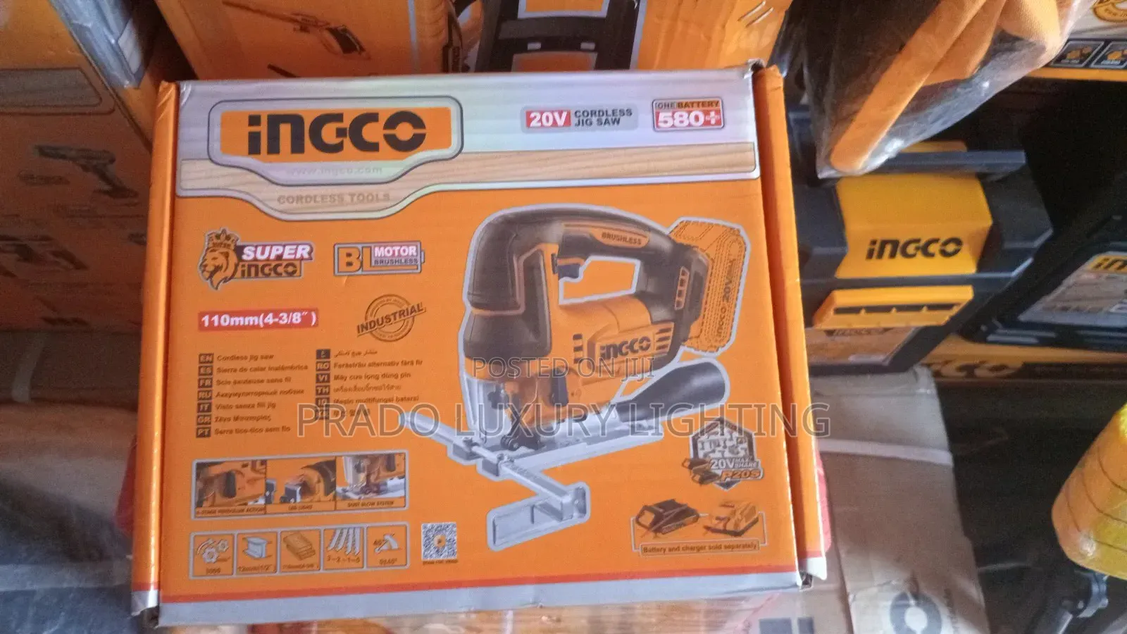 Incco Cordless 20v Rechargeable