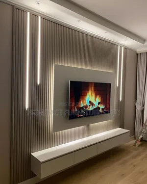 Flutted Panel Console