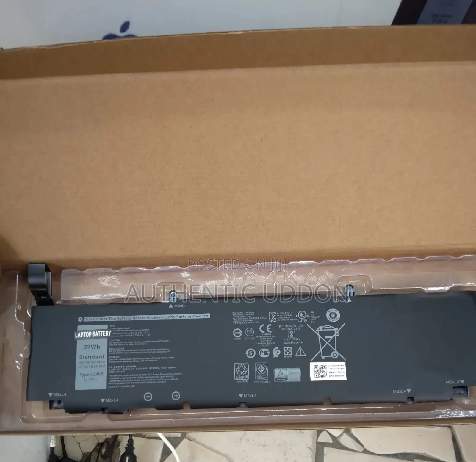 Laptop Battery Replacement for Dell XPS 17 9710