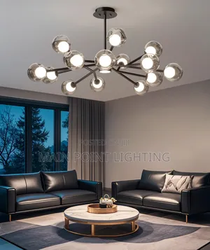 Glass Chandelier Light