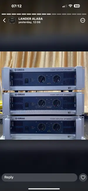 Photo - Yamaha P7000s Watt Amplifier