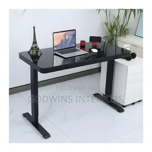 Pro Electric Adjustable Table With Charging Pad Usb Port
