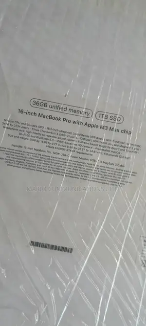 New Apple MacBook Pro 2023 M3 Max 16-Inch 32GB Apple M3 Max SSD 1T