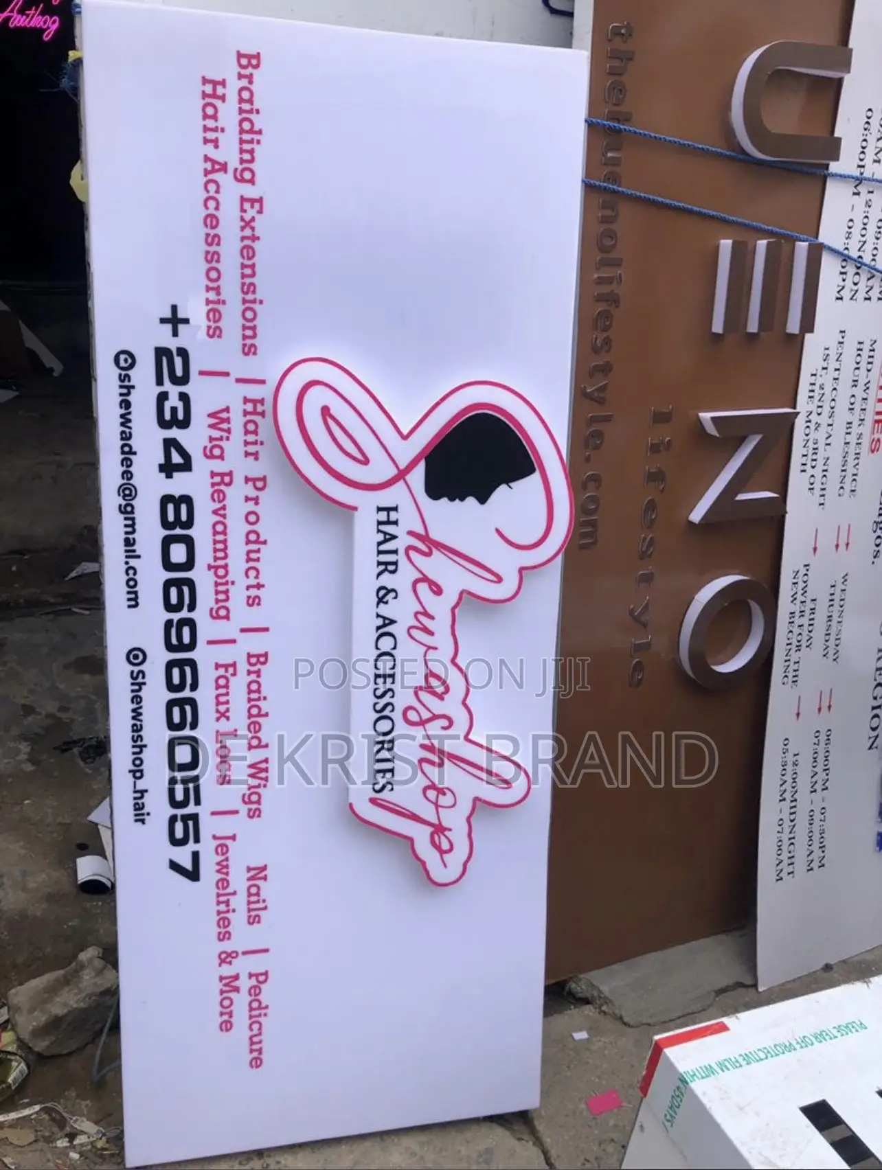 Outdoor And Indoor Signage