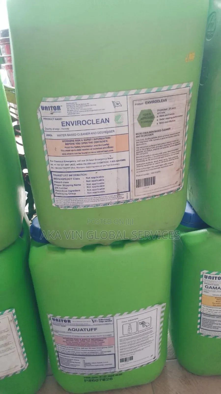 Unitor Enviroclean 25 Liters Can