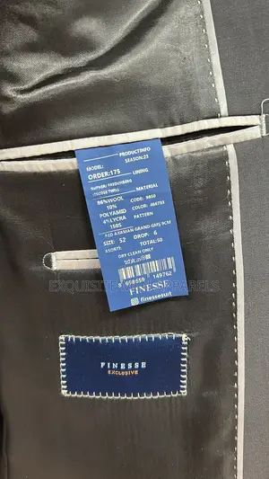 Italian Cashmere Fabric Finesse Men’S Suit