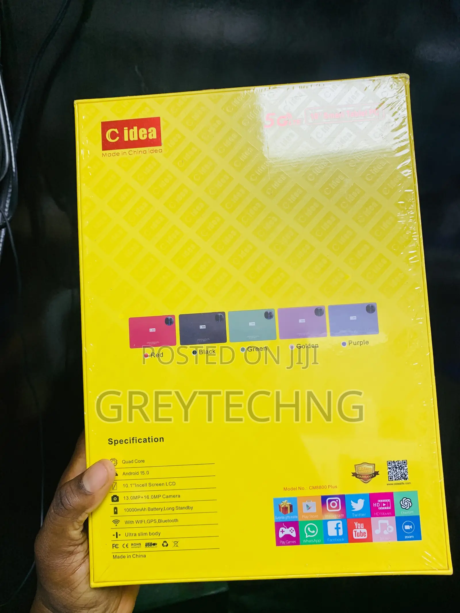 New C idea CM8800 Plus 1 TB