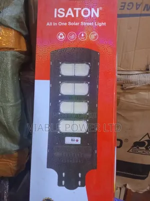 Isaton 8 Eyes Solar Street Light Very Effective and Strong