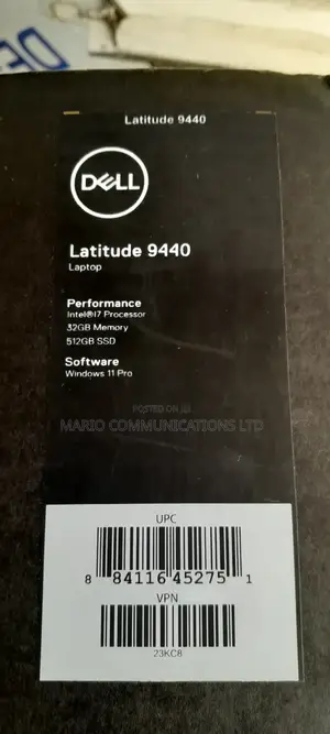New Laptop Dell Latitude 9440 32GB Intel Core Ultra 7 SSD 512GB