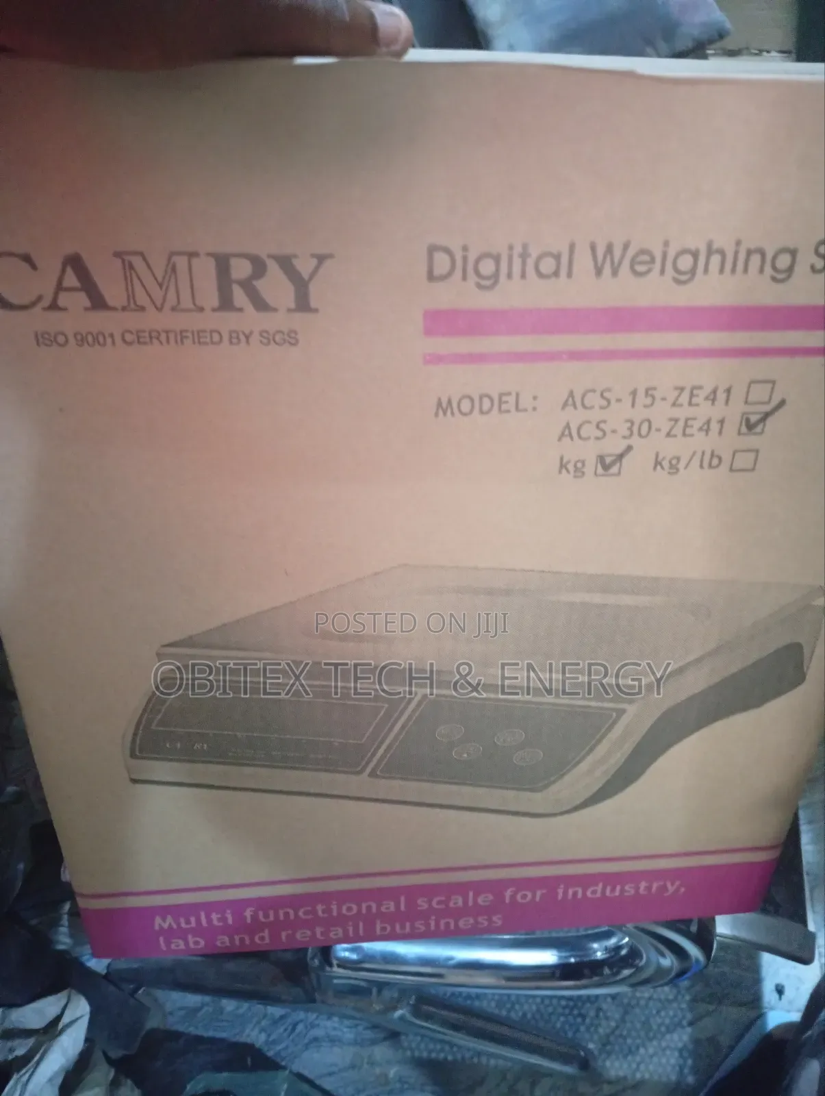 Original Camry Digital Table-top Weighing Scale (30kg)