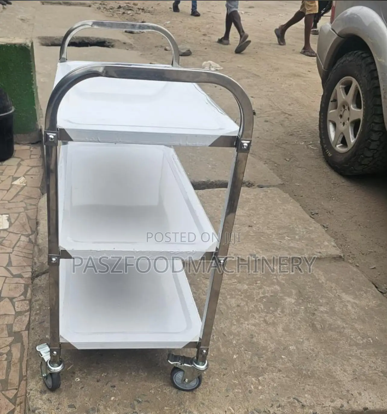 Service Trolley Stainless