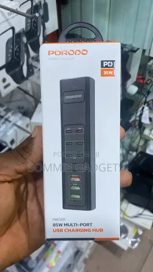 Porodo 85w Muti-Port Usb Charging Hub