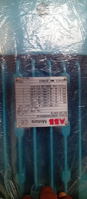 75kw Abb Electric Motor 100hp 1483rpm Normal Speed