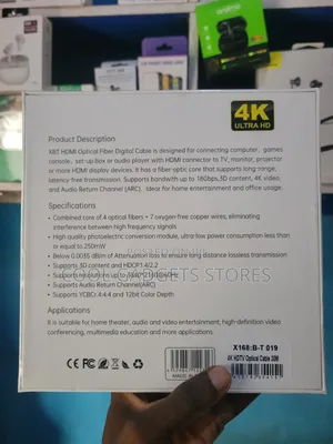 Optic Fibre 30m Hdmi to Hdmi Cable