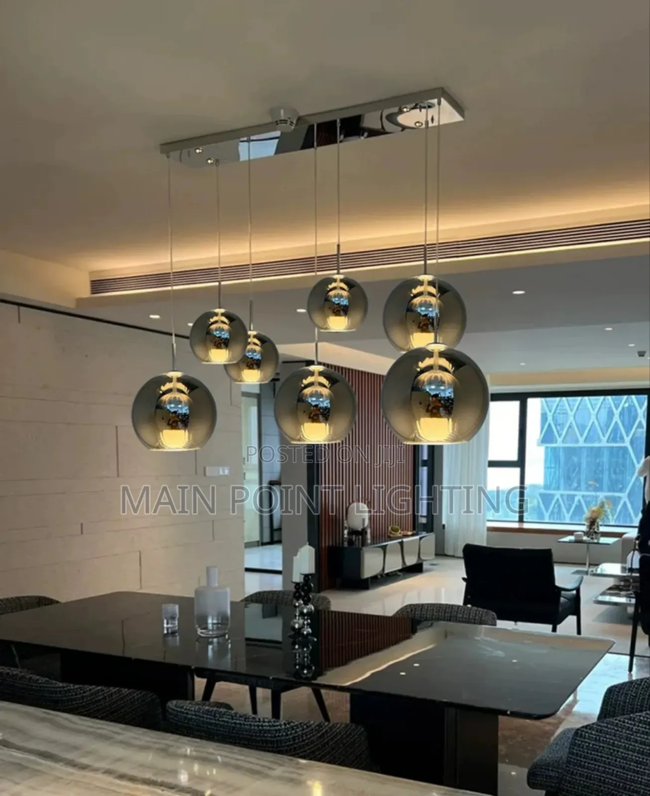 Nordic Glass Chandelier Light