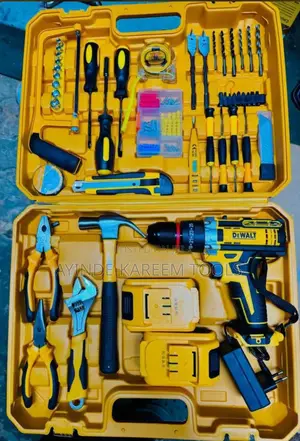 Electrical Tool Box Set With Screw Machine