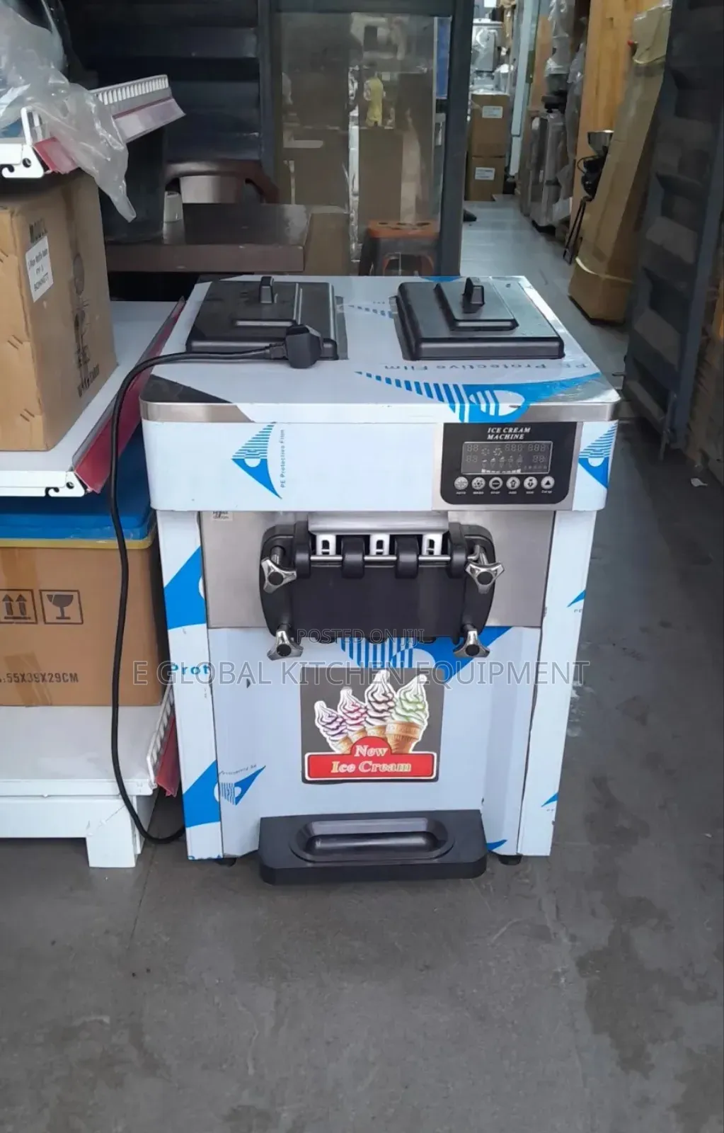 Table Top Ice Cream Machine Soft
