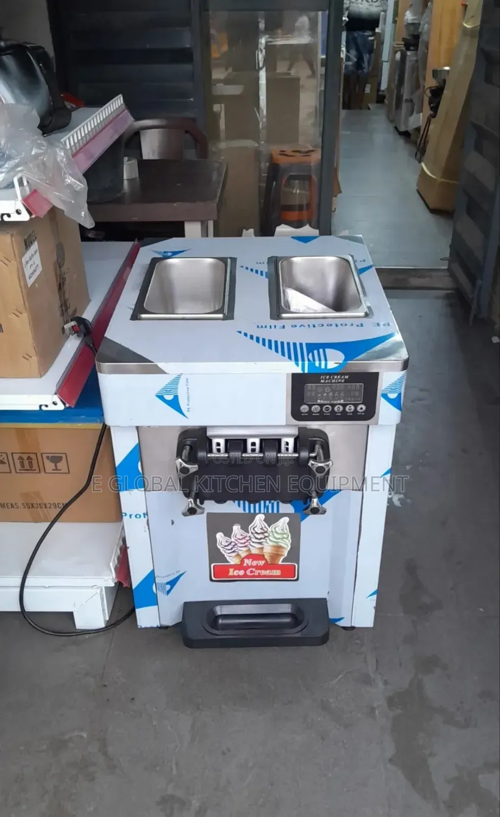 Table Top Ice Cream Machine Soft