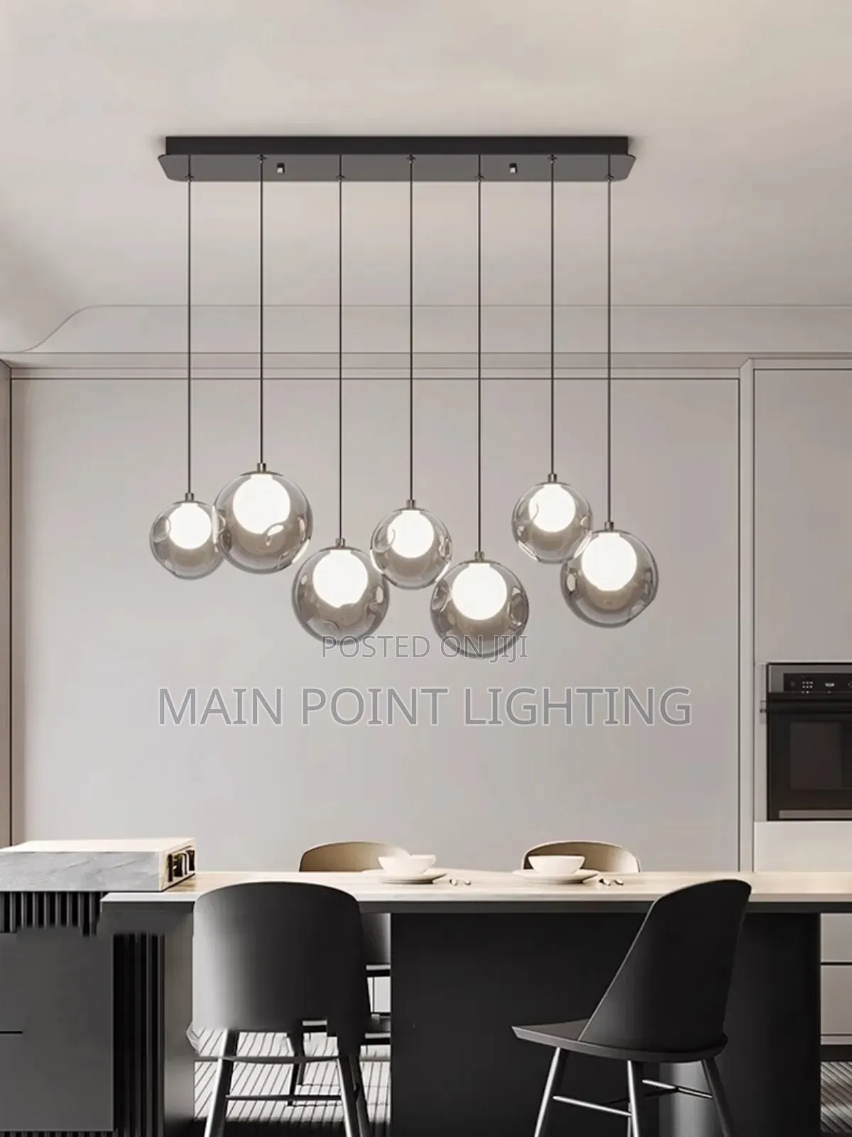 Nordic Glass Chandelier Light