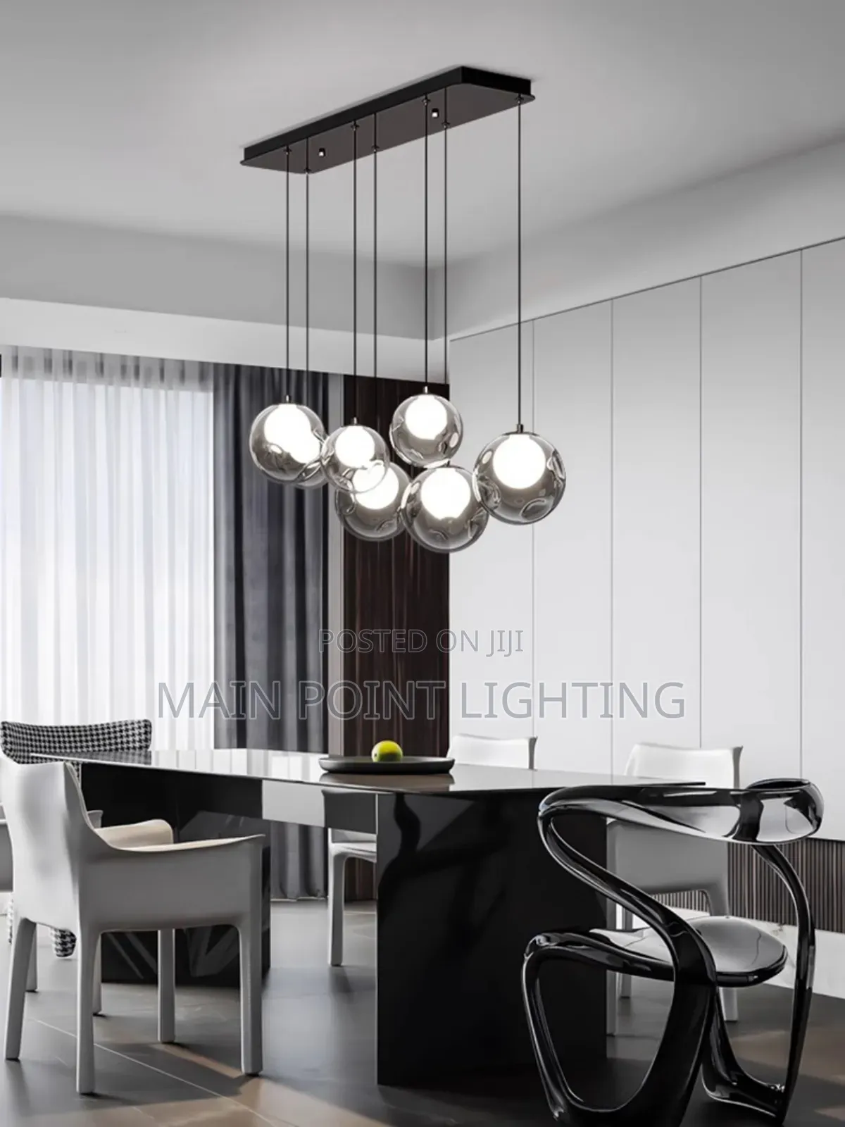 Nordic Glass Chandelier Light