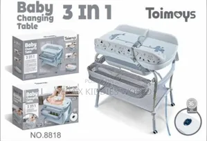 Toimoys 3 in 1 Standing Bath and Changing Station Set