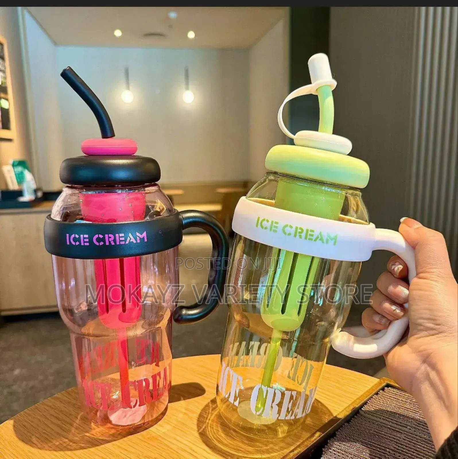 1300ml Fancy Ice Cream Bottle