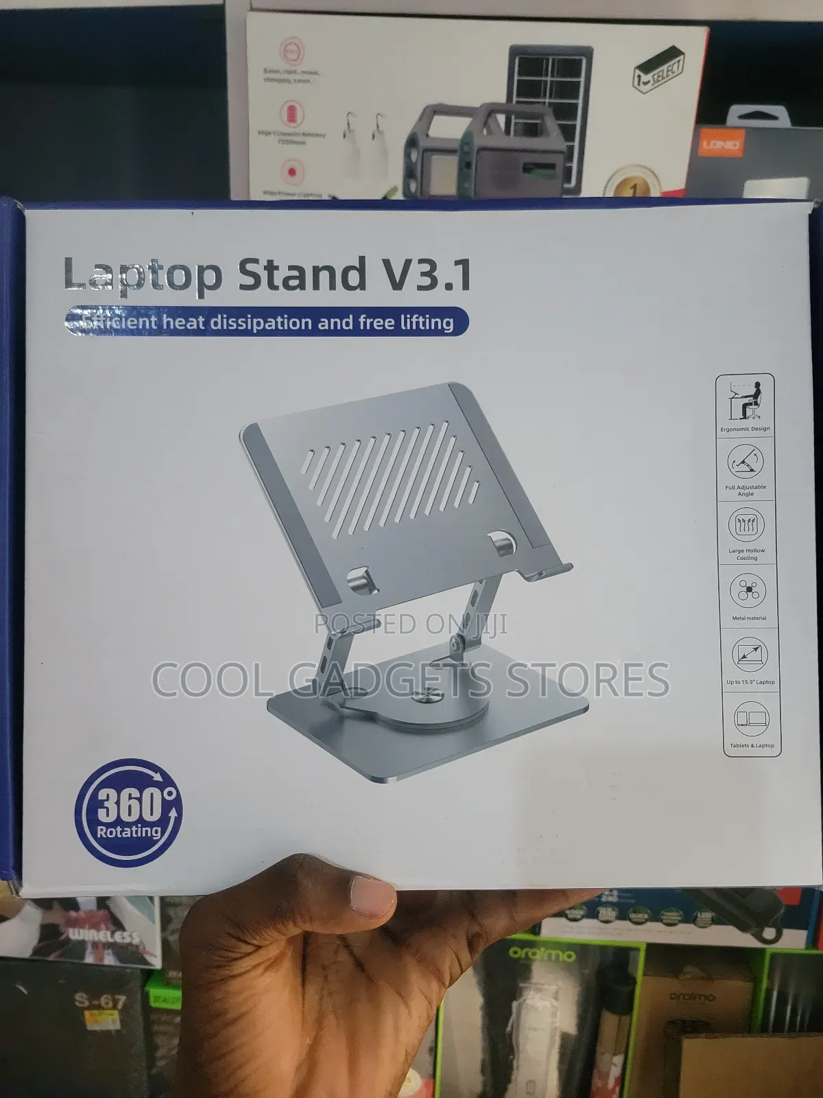 QLT-086s V3.1 Laptop Stand360° Base