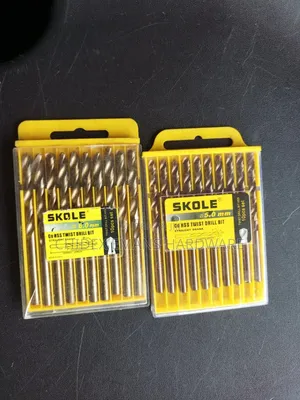 Pack of Skole Twist Drill Bits