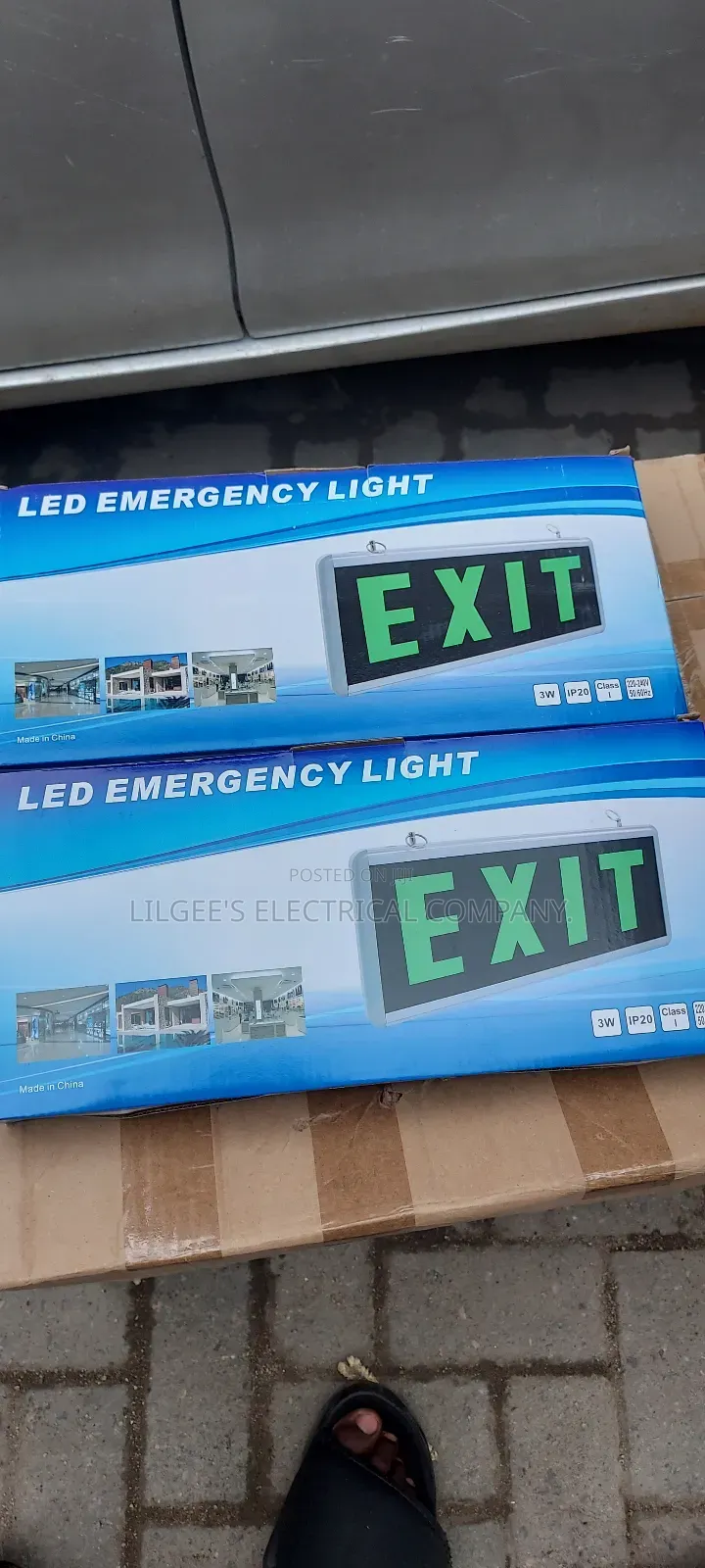 Led Emergency Exit Sign Light