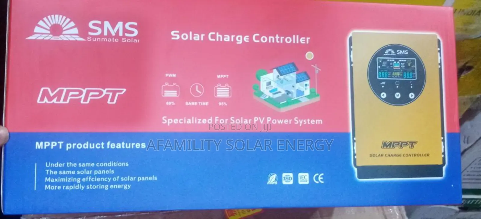 100ahs Charging Controller SMS