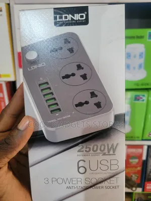 Ldnio Sc3604 6 Usb/3 Sockets