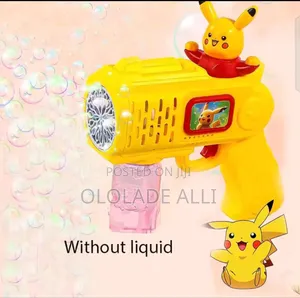 Bubble Gun Toy Stitch Fully Automated Bubble Machine