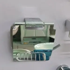 Anti Rust Tissue Holder (Argent)