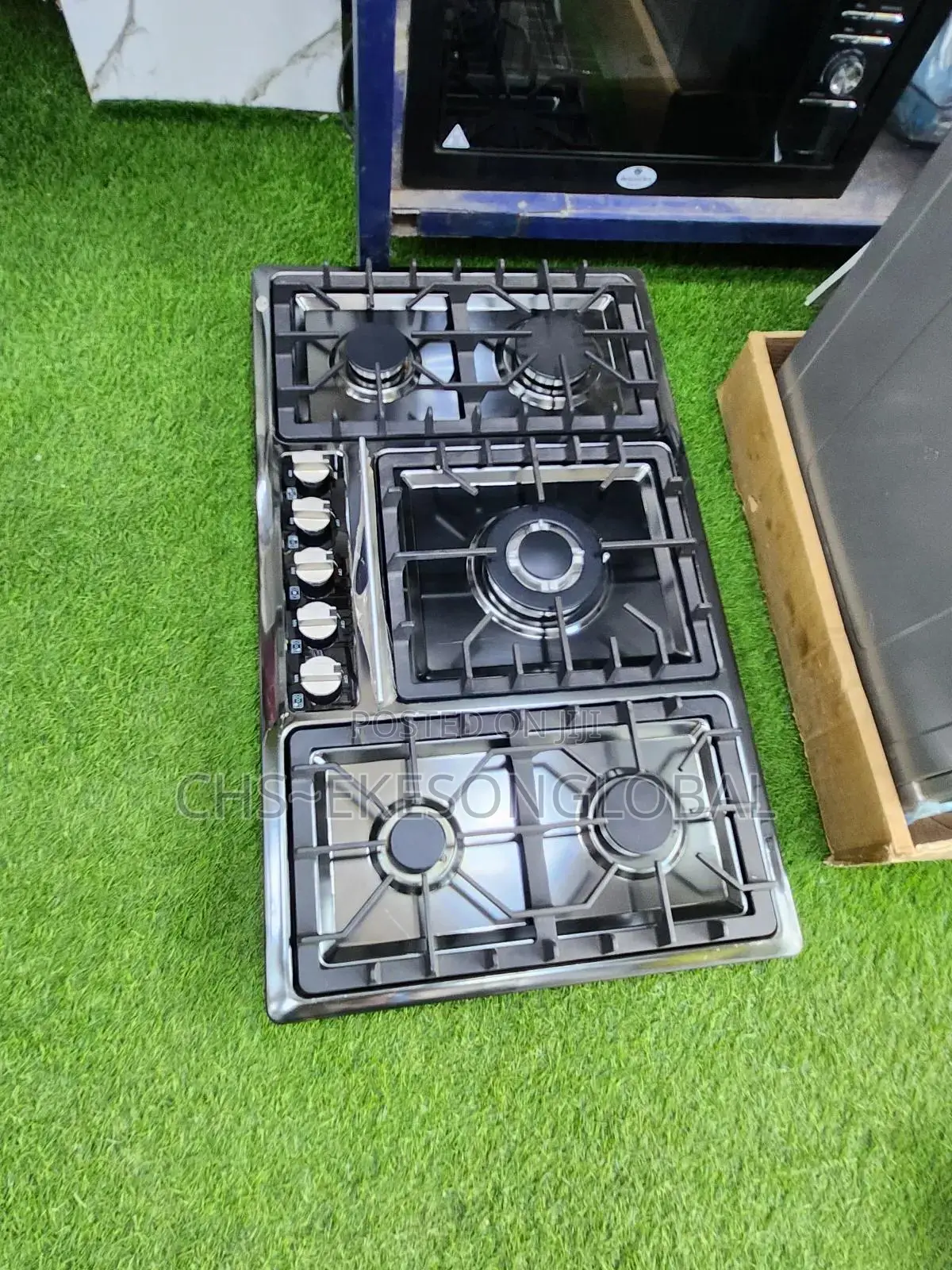 5burners Tampered Glass Built-in Gas Hob