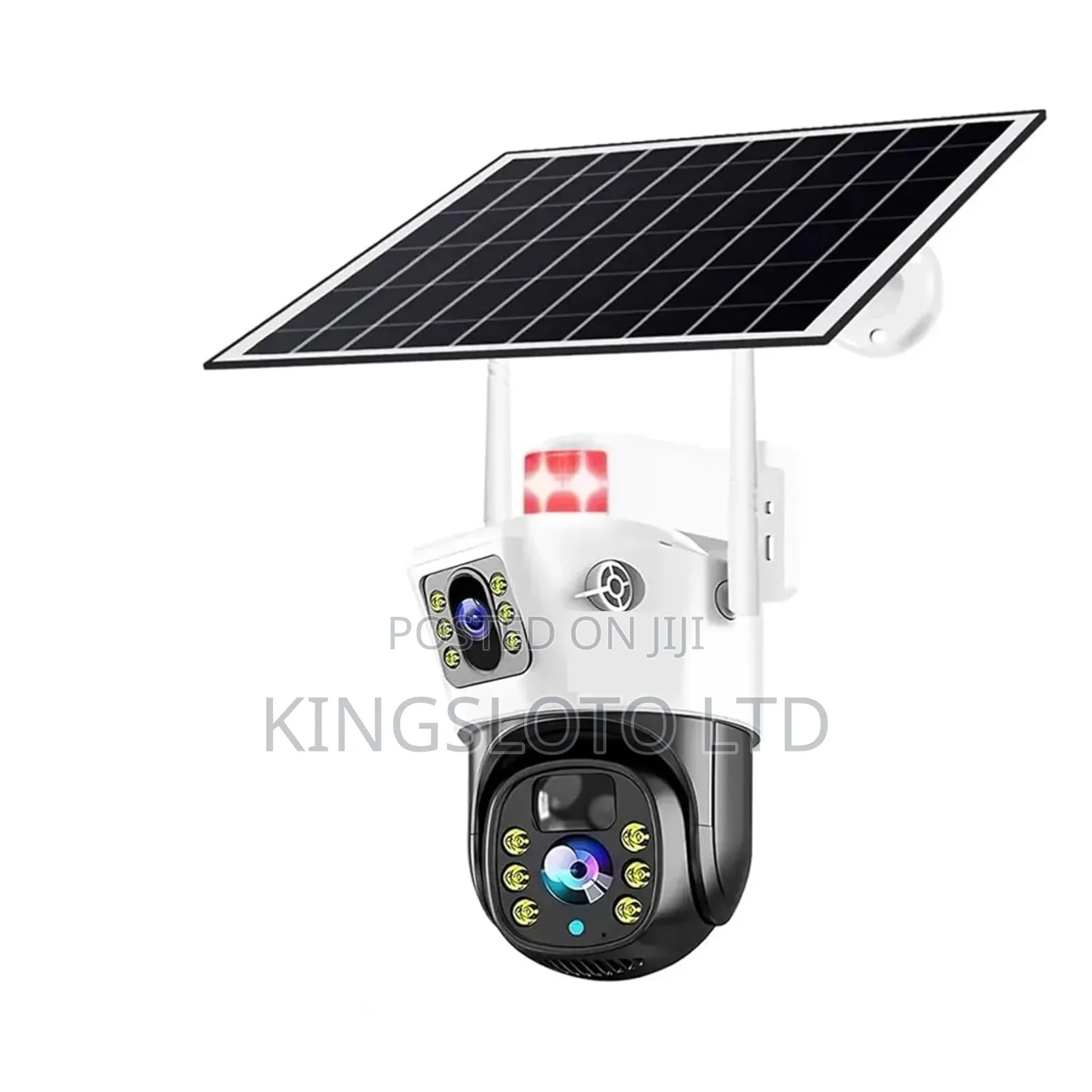 Solar Powered CCTV Double Lens
