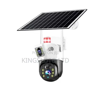 Solar Powered CCTV Double Lens