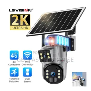 High Voltage 4g Intelligent Solar Energy Security Camera
