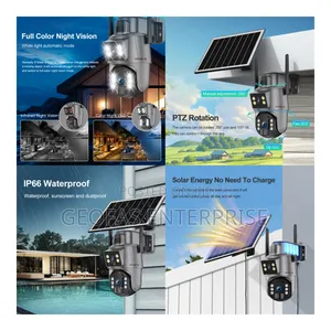 High Voltage 4g Intelligent Solar Energy Security Camera