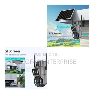 High Voltage 4g Intelligent Solar Energy Security Camera