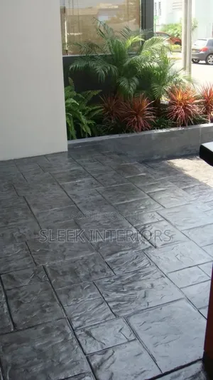 Fresh Stamped Concrete