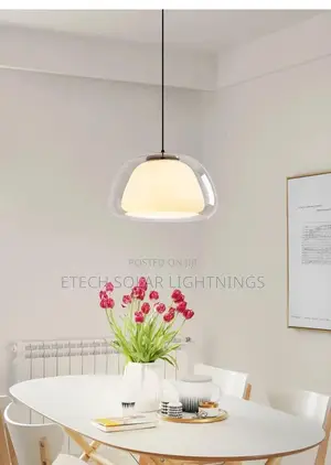 Modern Danish Jelly Glass Luster Pendant Chandelier Light