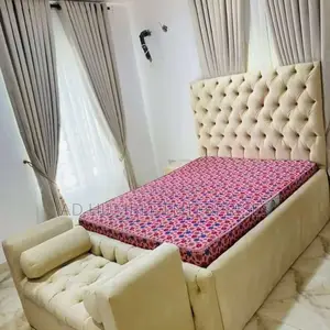 Upholstery Bedframe With Mattress