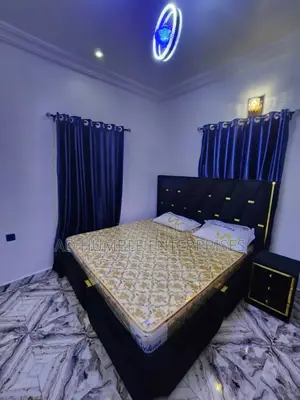Padded Bedframe With Mattress