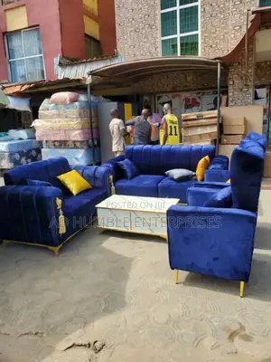 Blue Colour Set of Sofa