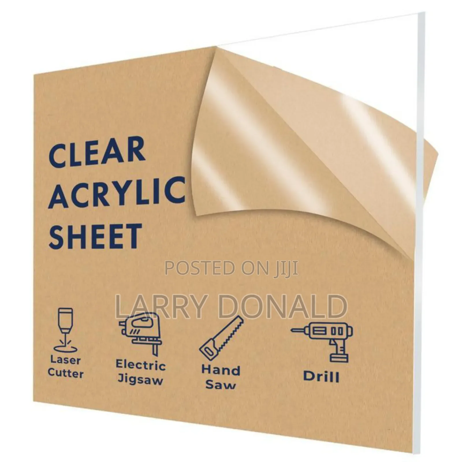 Clear Acrylic Sheet 10mm
