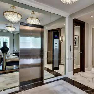 Round Home Elevator for Elderly or Smooth Ride
