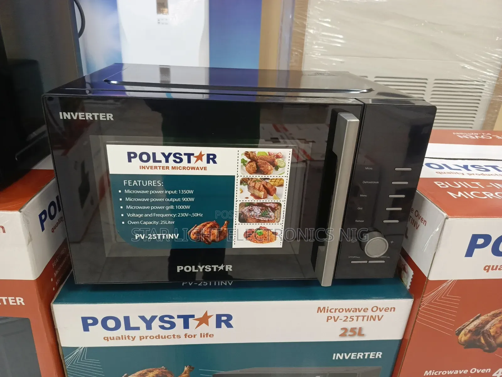 Inverter Microwave 25l