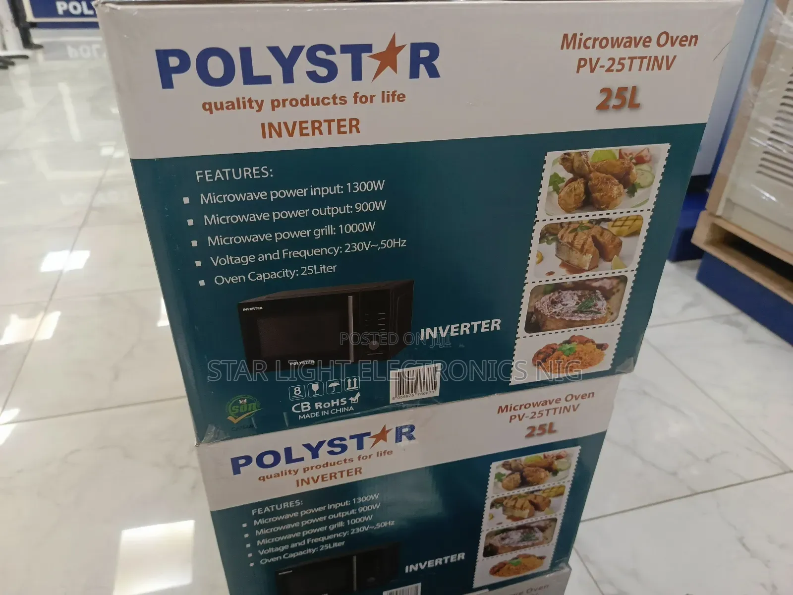 Inverter Microwave 25l